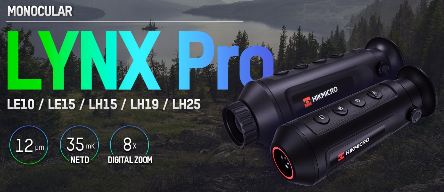HIKMICRO LINX Pro HD LH15 Monocolo THERMAL Dig.Zoom 1.47/11.76x 8G Wifi 1280×960 Lens 15mm (A)